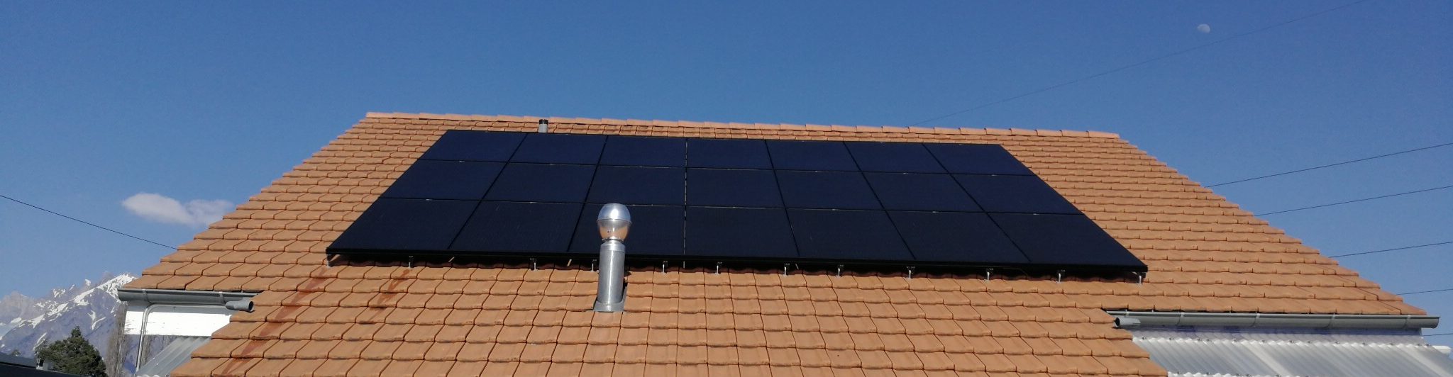 Installation photovoltaïque en ajouté